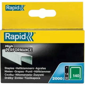 11910731&RAPID skavas140/10 2000 gb, 10.6x1.3mm,  zaļas