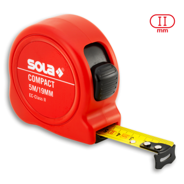 Mērlenta 5mX19mm  (COMPACT CO) SOLA