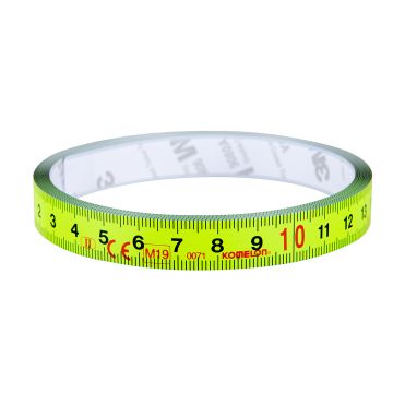 3mx13mm līmējama metāla mērlenta