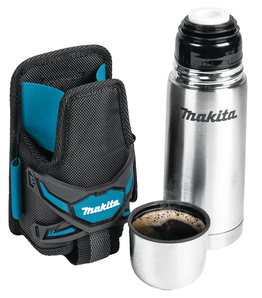 E-05599 Makita jostas soma ar termosu, inox 200 ml.
