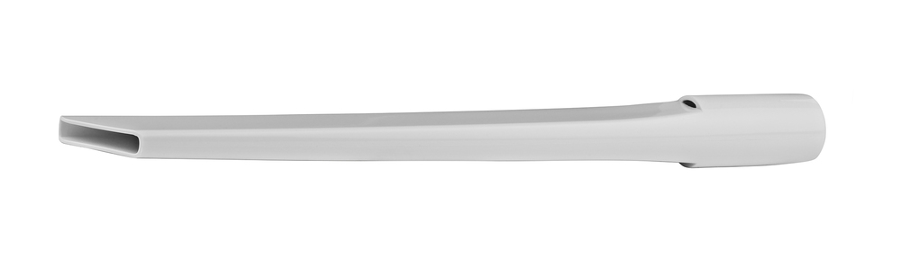 Garais šaurais spraugu uzgalis 330mm Ø28mm CL, DCL, DVC Balts