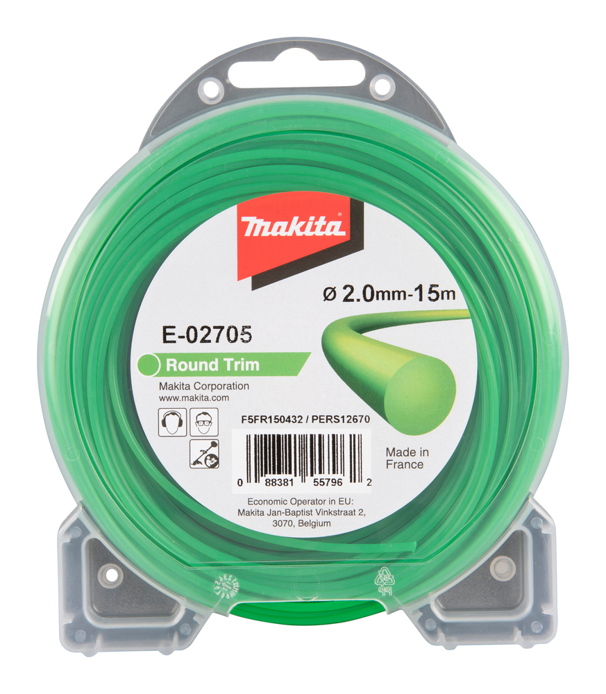 E-02705 Aukla 2.0 mm/15m Apaļa forma