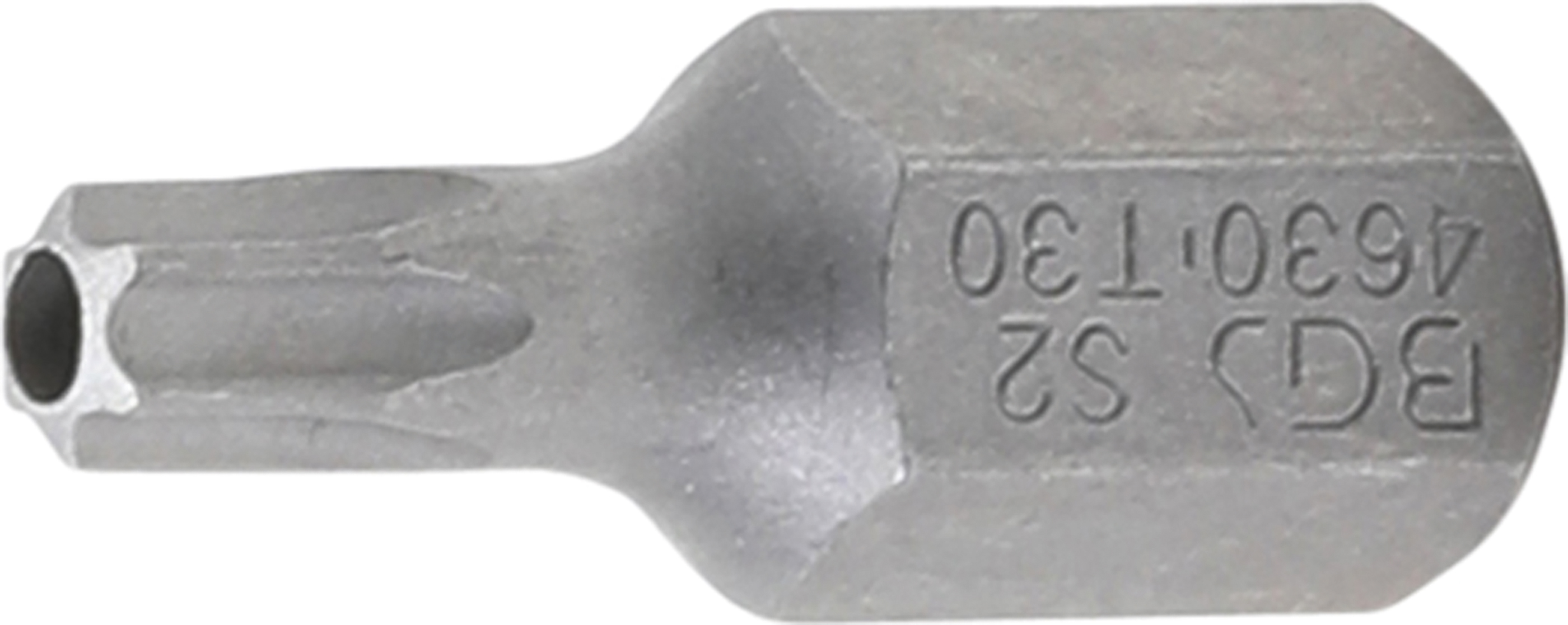 Skrūvgriežu uzgalis | T30 Uzgalis (Torx) ar caurumu | 3/8" Stiprinājums | 30 mm Garums